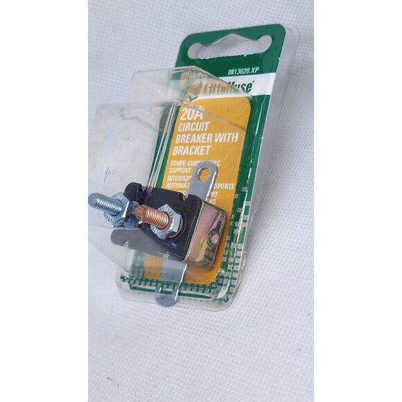 20A Circuit Breaker With Bracket By Littelfuse - Picture 6 of 12